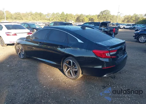 2022 Honda Accord Sport из США, поврежденный, VIN 1HGCV1F37NA116000